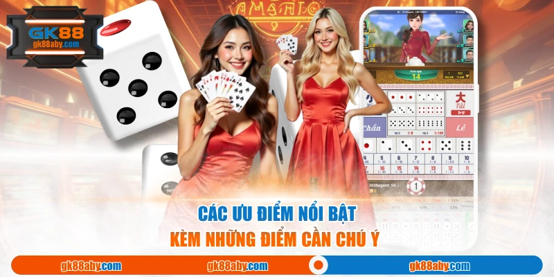 Các ưu điểm nổi bật kèm những điểm cần chú ý