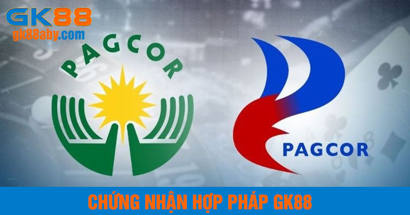 giấy phép hoạt động hợp pháp của GK88